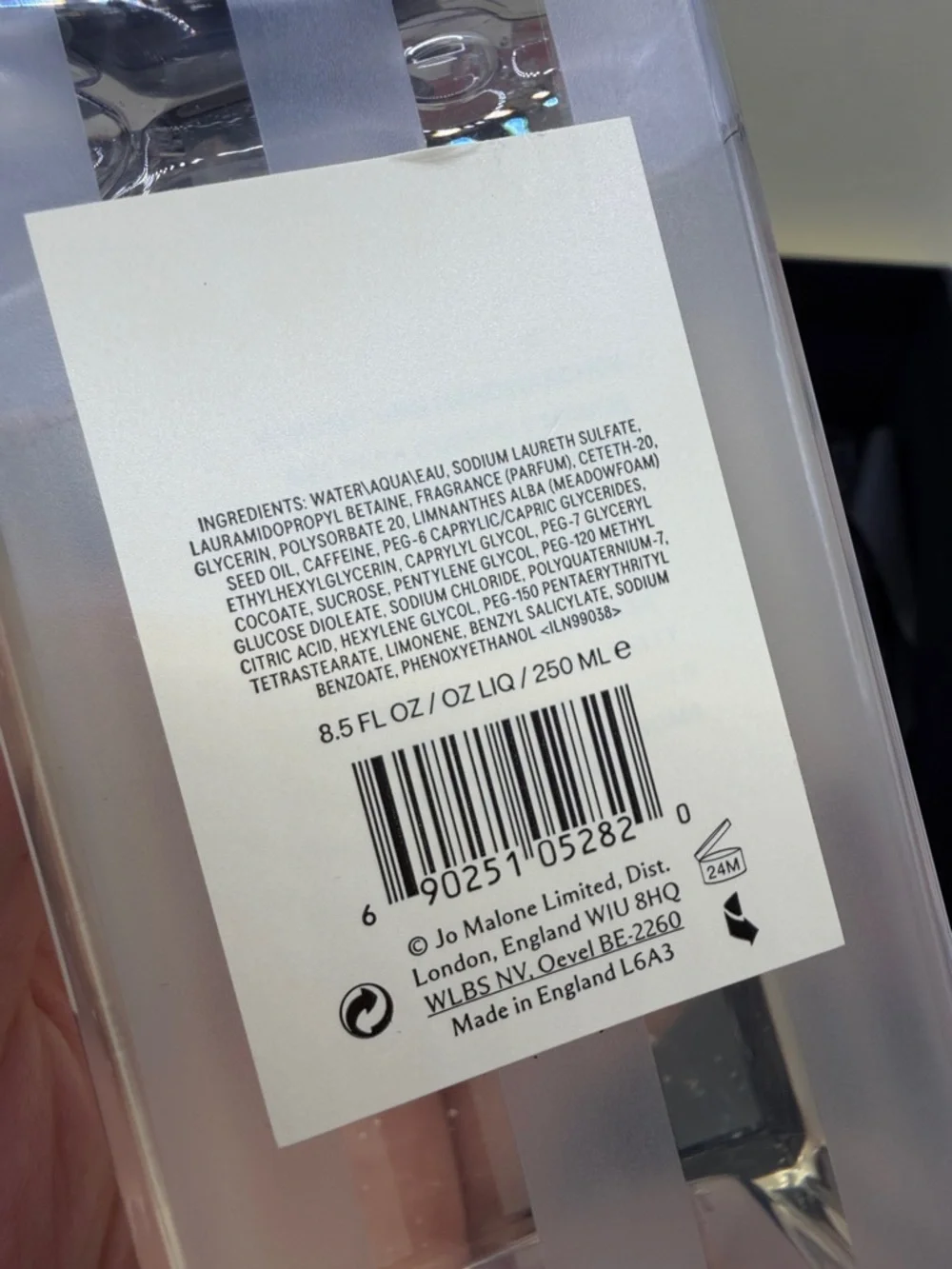 Jo Malone, BlackBerry & Bay Wash & Lotion Gift Set, NEW!!